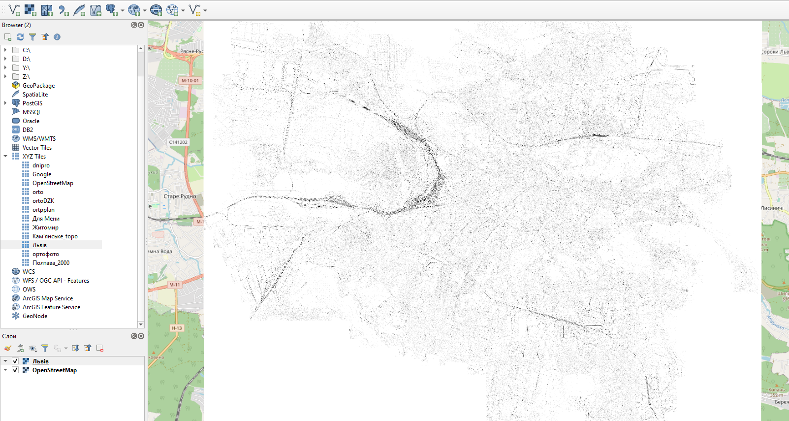 Інтерактивна онлайн-карта Львівської міської ради